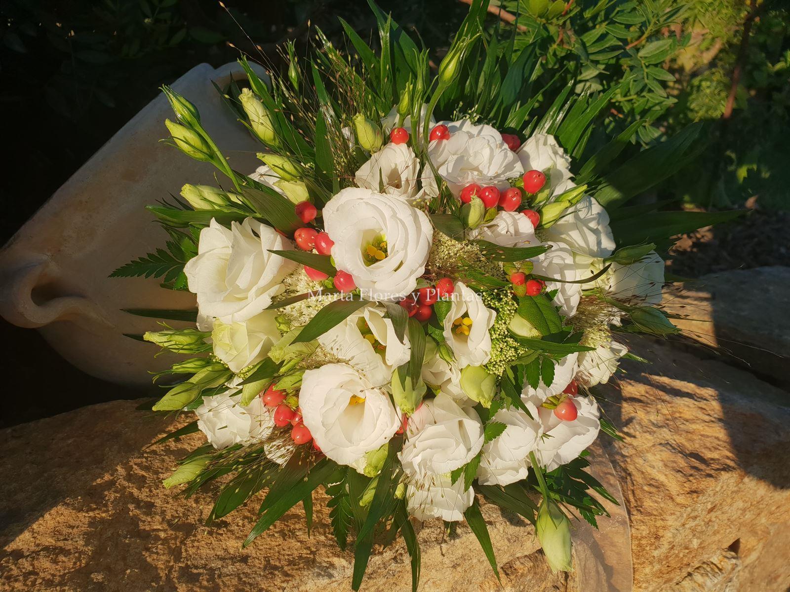 Bouquet novia lisiantos. - Imagen 2