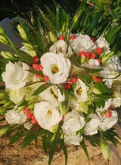 Bouquet novia lisiantos. - Imagen 2