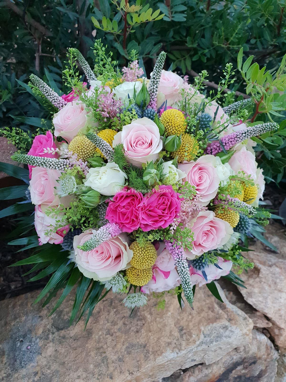 Bouquet novia silvestre - Imagen 1