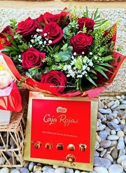 BOUQUET VENECIA Con bombones - Imagen 1