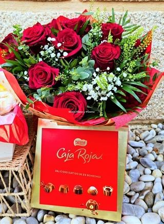 BOUQUET VENECIA Con bombones - Imagen 1