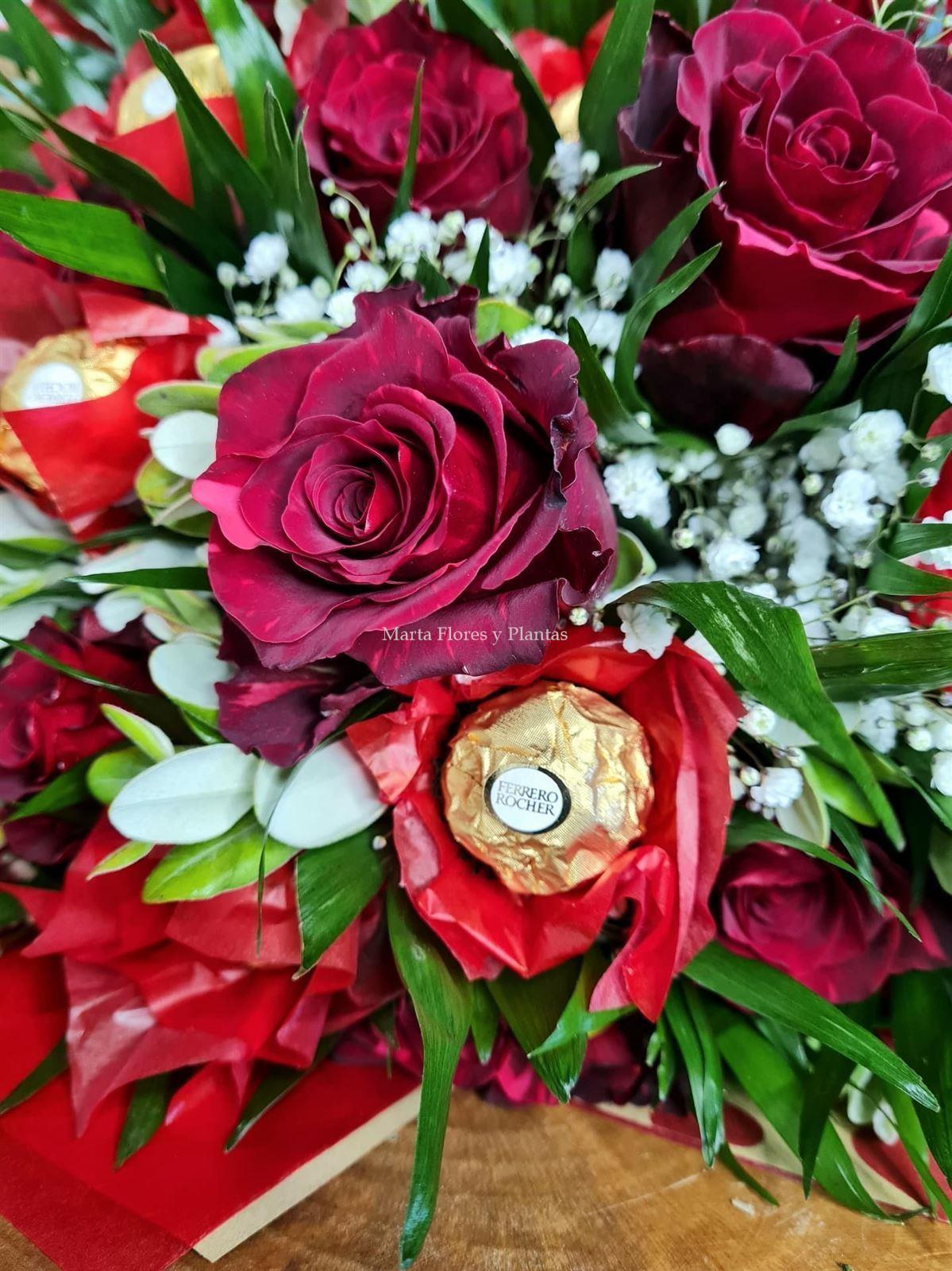 BOUQUET VENECIA con Ferrero Rocher - Imagen 6