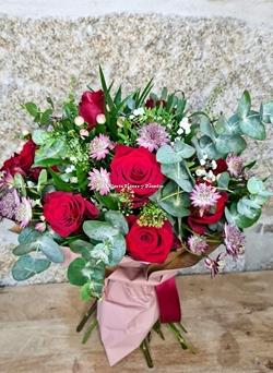 BOUQUET VENECIA ( rosas rojas) - Imagen 1