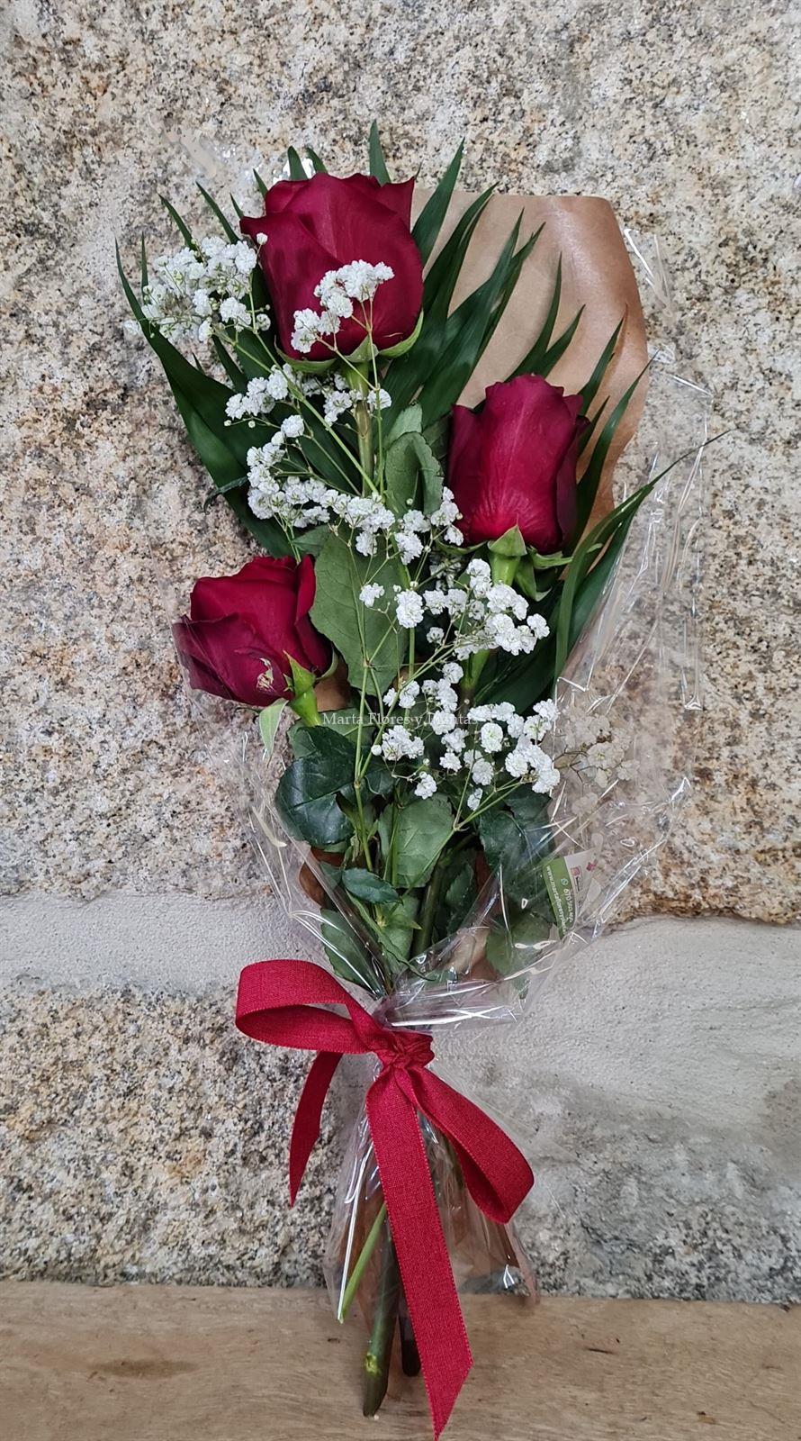 BOUQUET VENECIA ( rosas rojas) - Imagen 8