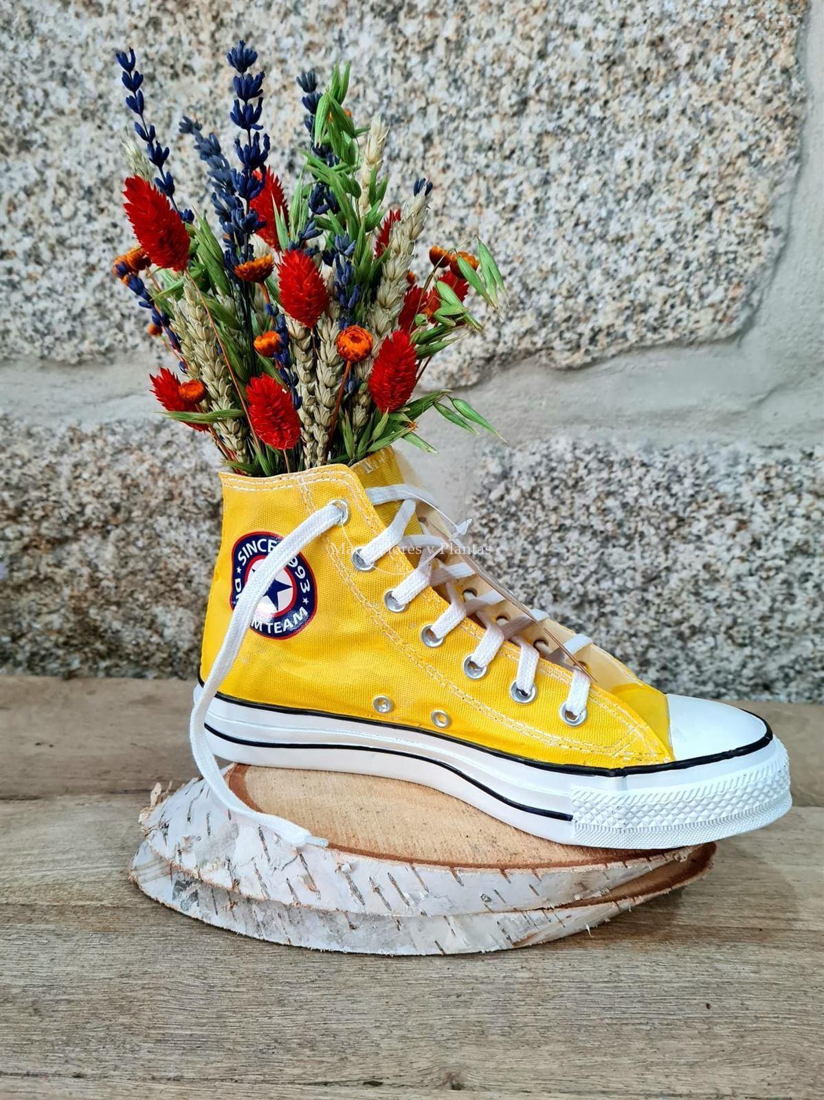 Zapatillas Convers con flor seca - Imagen 5