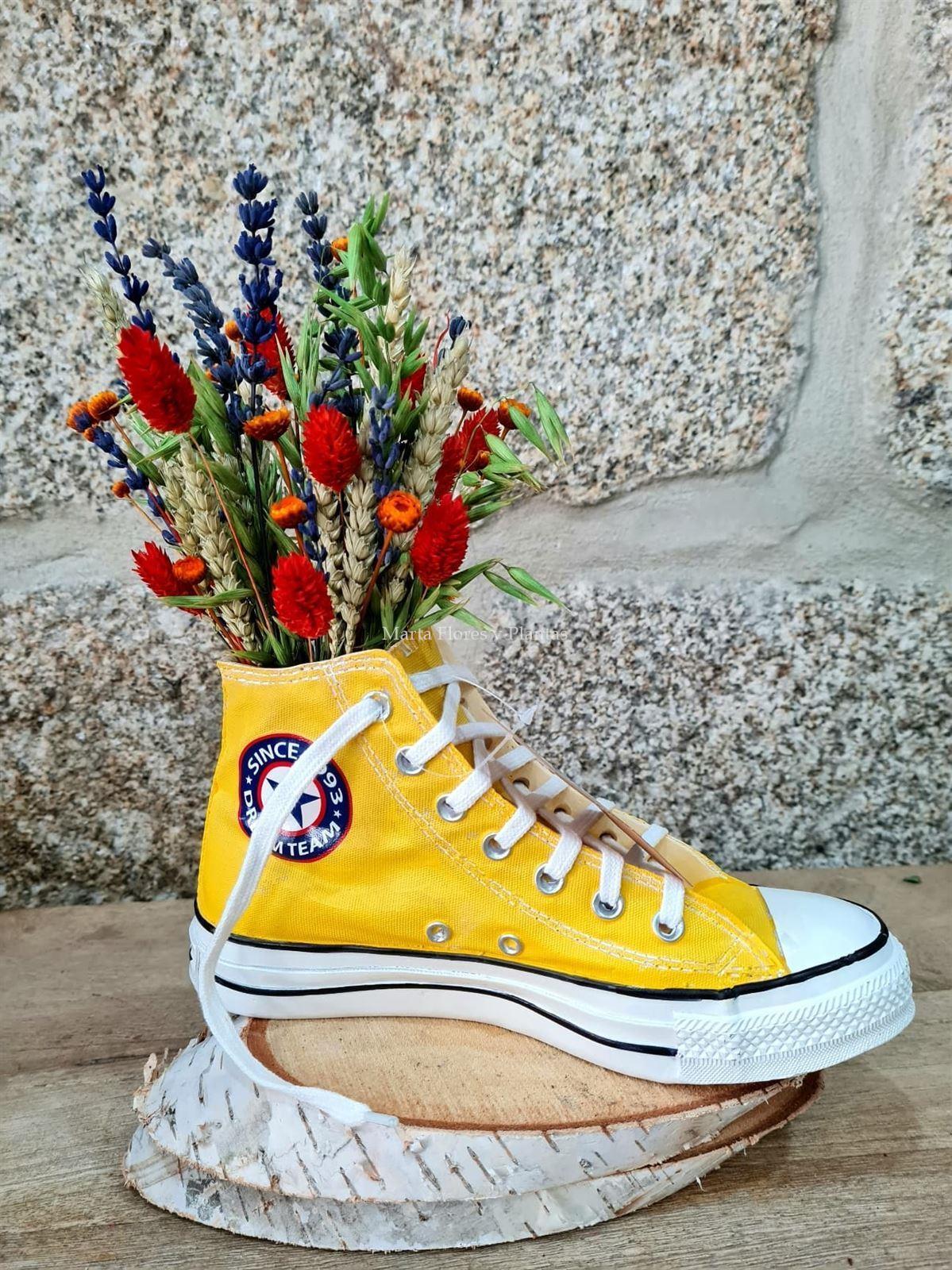Zapatillas Convers con flor seca - Imagen 6