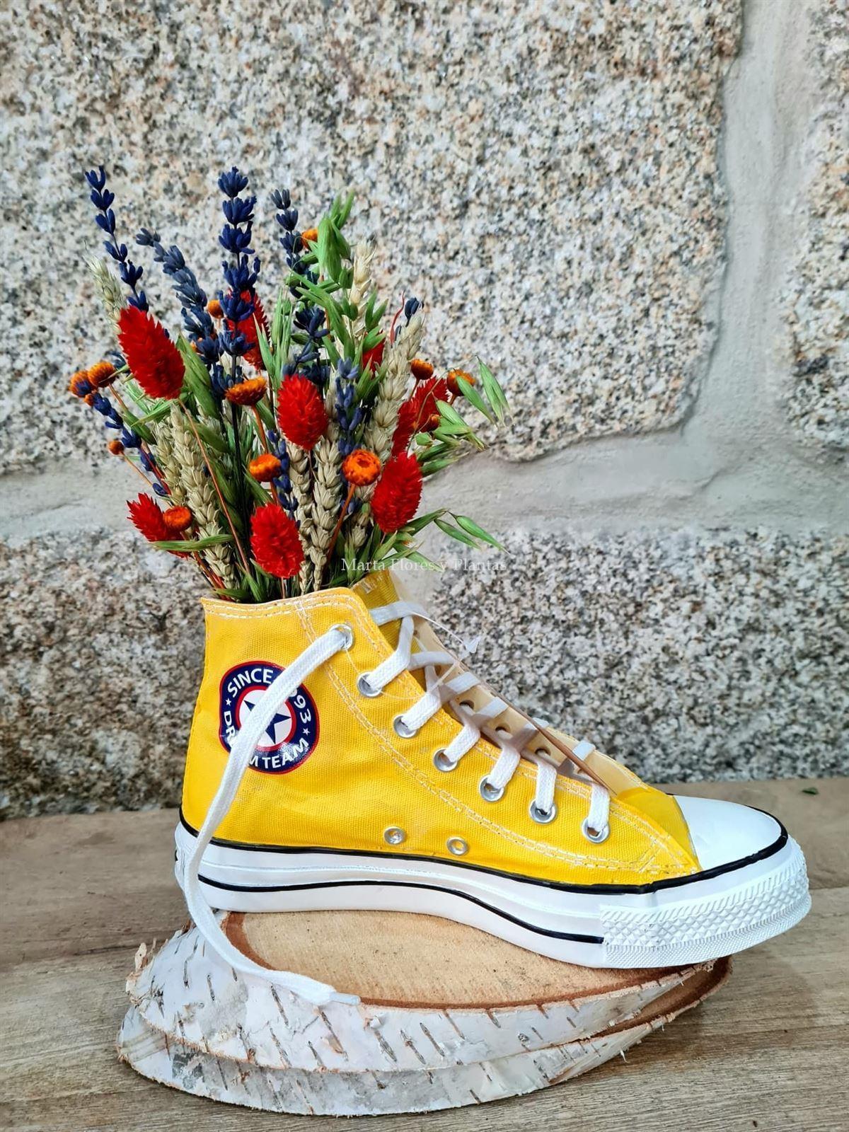 Zapatillas Convers con flor seca - Imagen 7